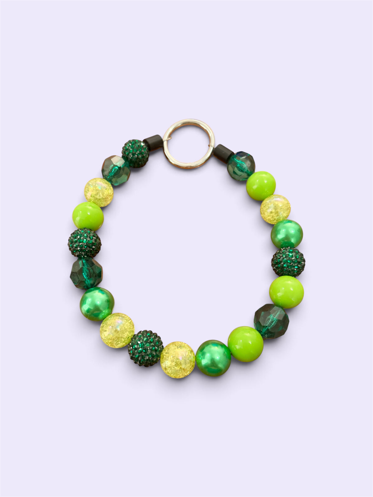 Emerald Spark Dog Necklace